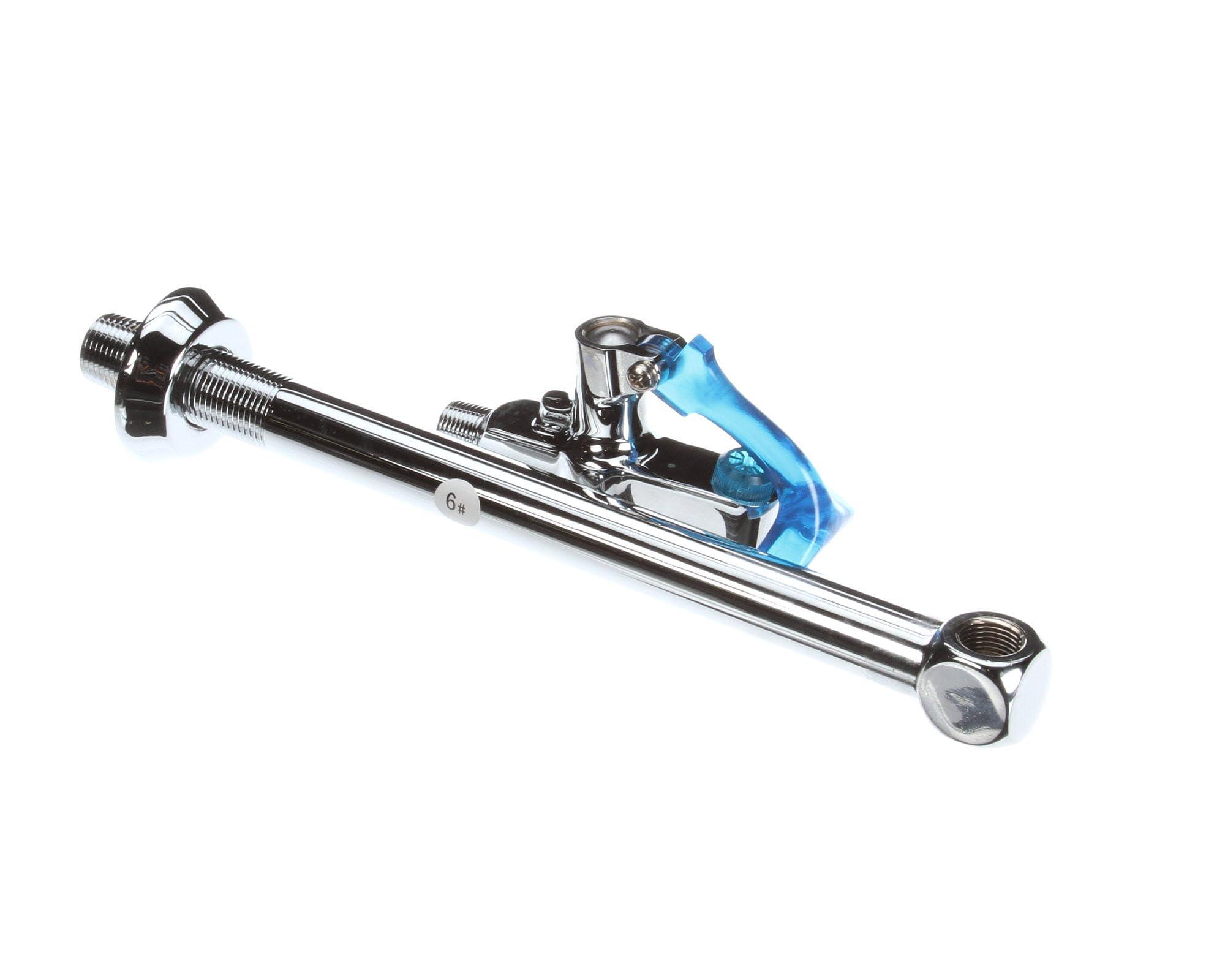 T&S Brass T&S Brass 5GF-8P Glass Filler with 8-Inch Deck Mount Pedestal and 1/2-Inch Npt Male Shank