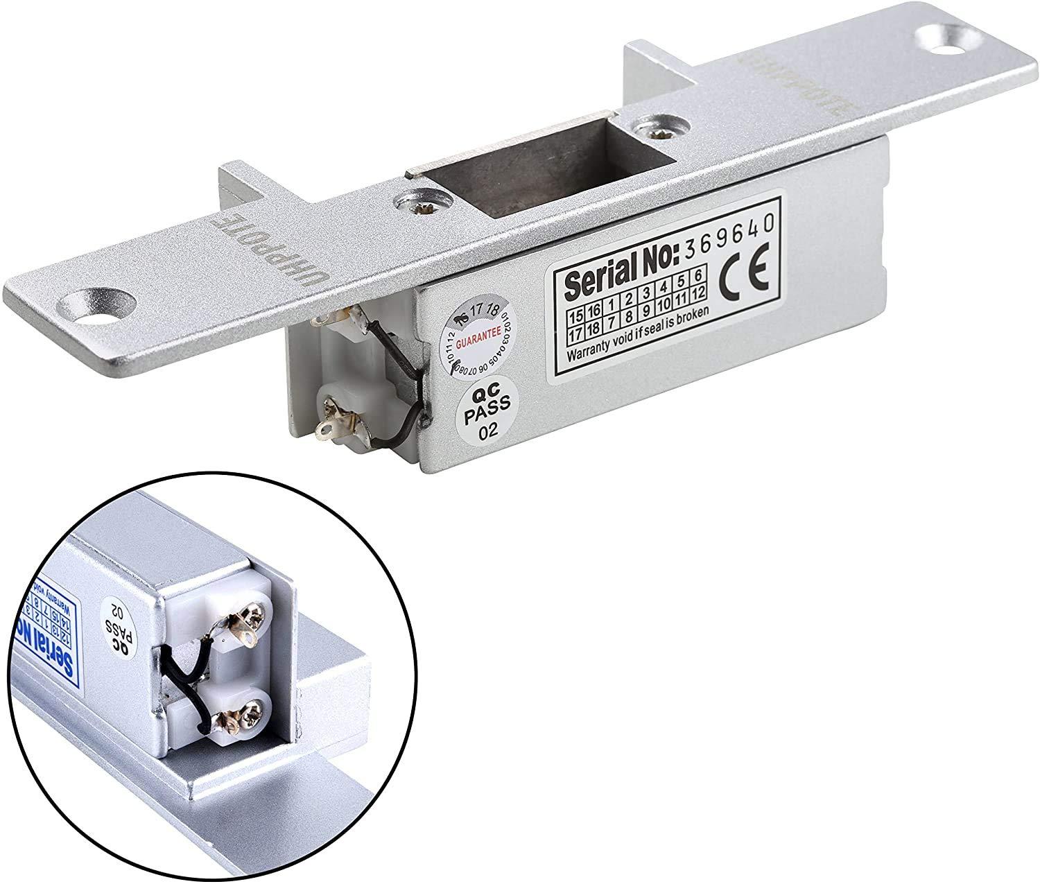 UHPPOTE UHPPOTE Door Access Control Kit with Fail Safe Electric Strike Lock Remote Control