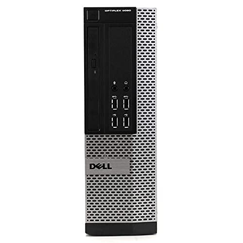 Dell Dell Optiplex 9020 Desktop Computer PC, Intel Quad-Core i5, 500GB HDD Storage, 8GB DDR3 RAM, Windows 10 Pro, DVD, WiFi, 20in Monitor, RGB Productivity Bundle (Renewed)