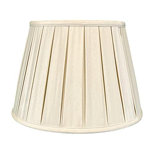 Royal Designs, Inc. Royal Designs Empire English Pleat Basic Lamp Shade, Beige, 11 x 18 x 12