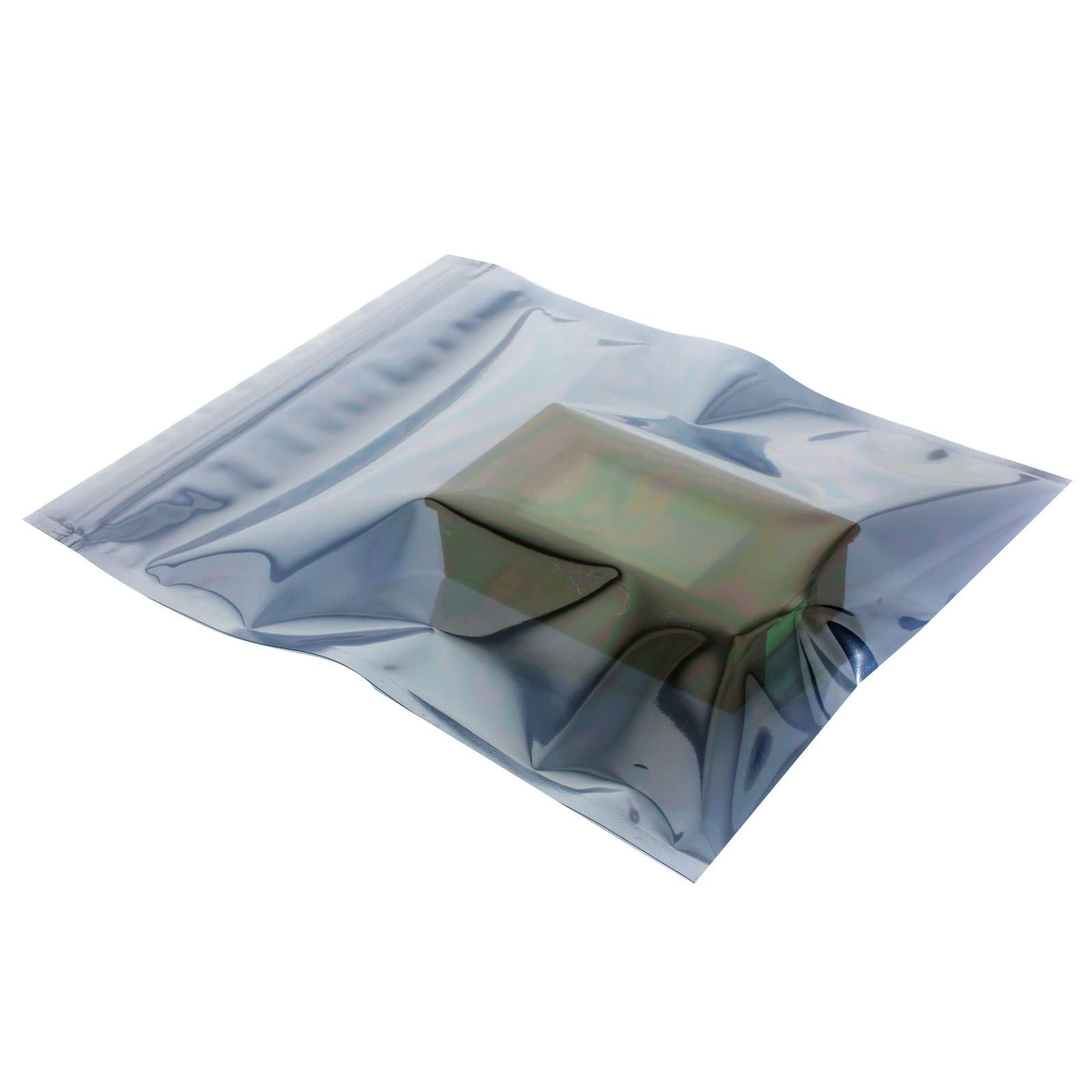 Rebower Rebower Anti Static Bags ESD Shielding Bags Reusable, [for Electronic Device GPU Hard Drive SSD HDD Motherboard] - 5x12inch/50pcs