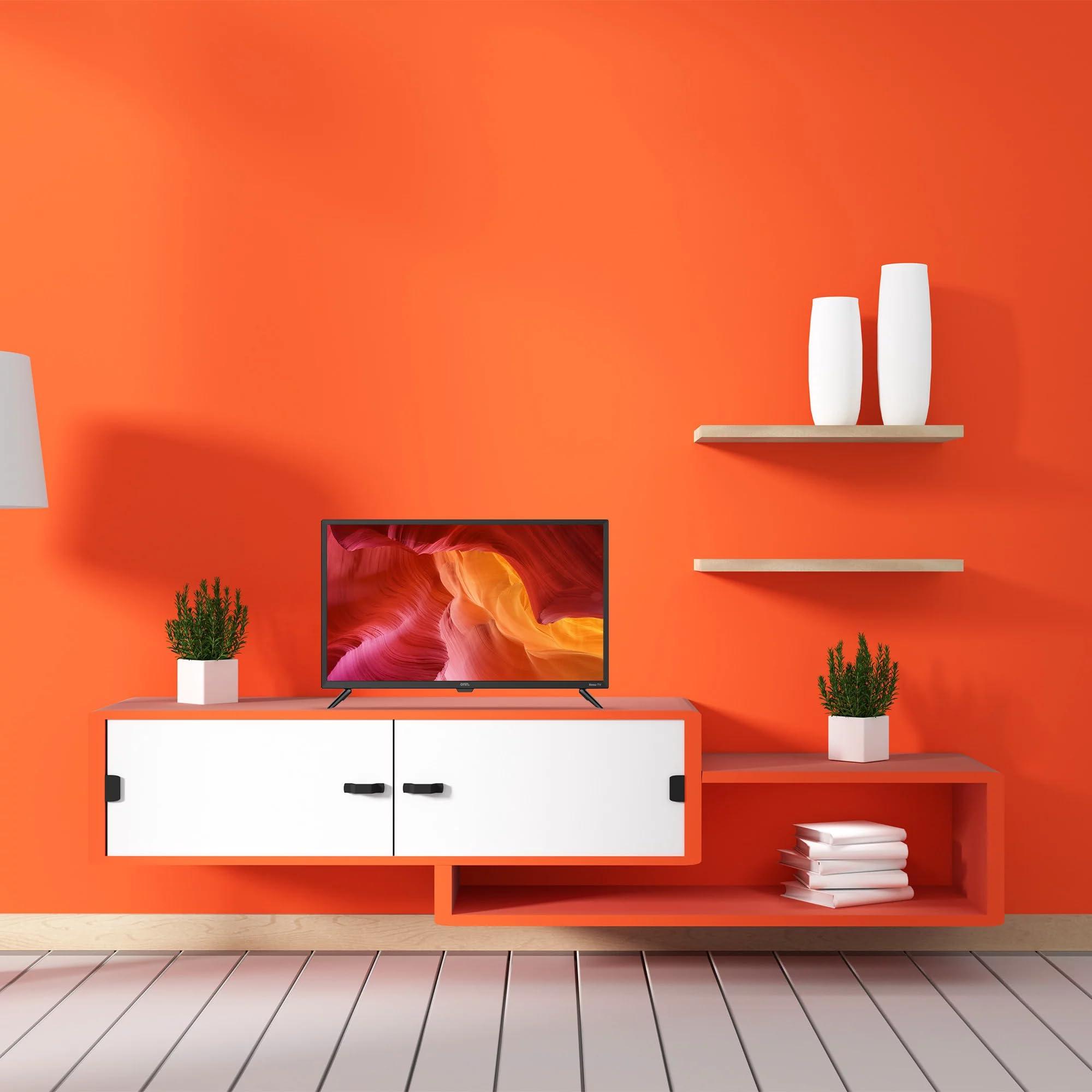 ONN ONN. 32 Class HD TV (720P) LED Smart Television Free Mobile App, Works with AppIe Home, AIexa, and GoogIe Home(100012589)