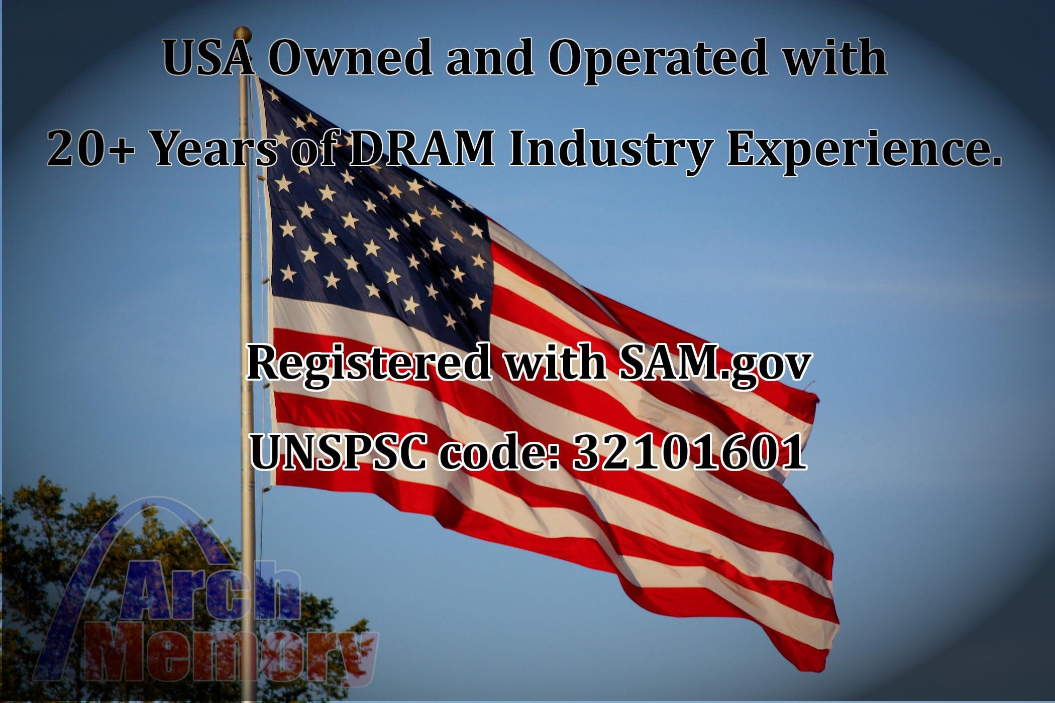 Arch Memory Arch Memory 4GB 240-Pin DDR3 1333MHz RDIMM Server RAM Replacement for CT4G3ERSLS41339