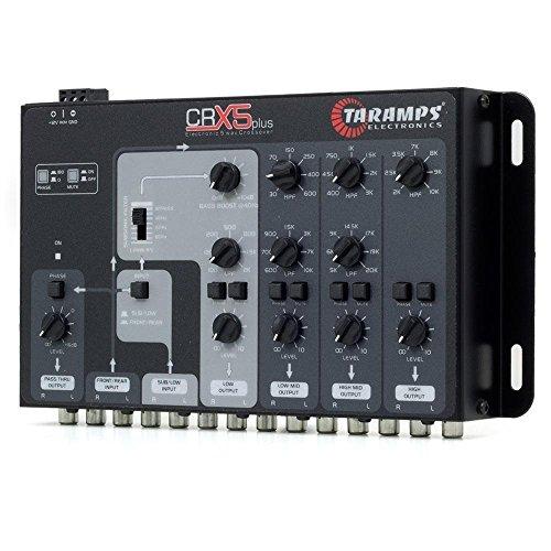 Taramp's Taramp's Five-Way Electronic Car Audio Crossover System,Black,CRX5