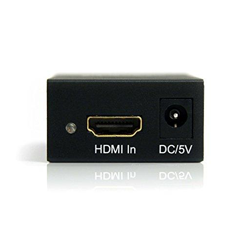 StarTech StarTech.com Active HDMI to DisplayPort Converter - 1920 x 1200 - EDID Support - HDMI or DVI to DP Converter (HDMI2DP),Black