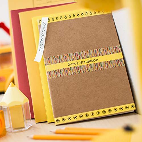 Brother Brother Genuine P-Touch, TZe-6312Pk Tape ½” (12mm) 2-Pack Laminated P-Touch Tape, Black On Yellow Perfect for Indoor Or Outdoor Use, Water Resistant, 26.2 Ft. (8M)