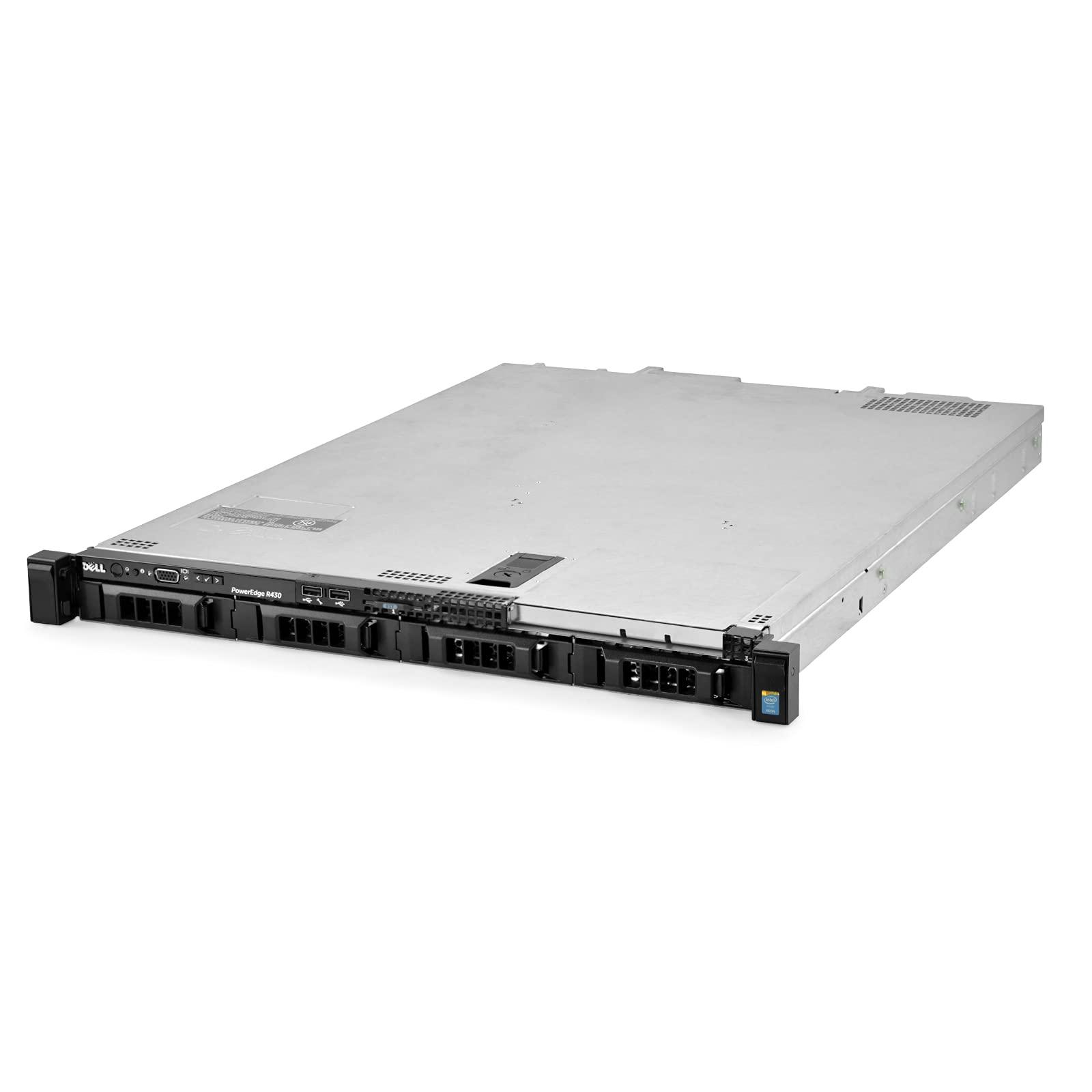 Dell Dell PowerEdge R430 Server 2.30Ghz 28-Core 64GB 4X 3TB SAS 2X New 1TB SSD Rails (Renewed)