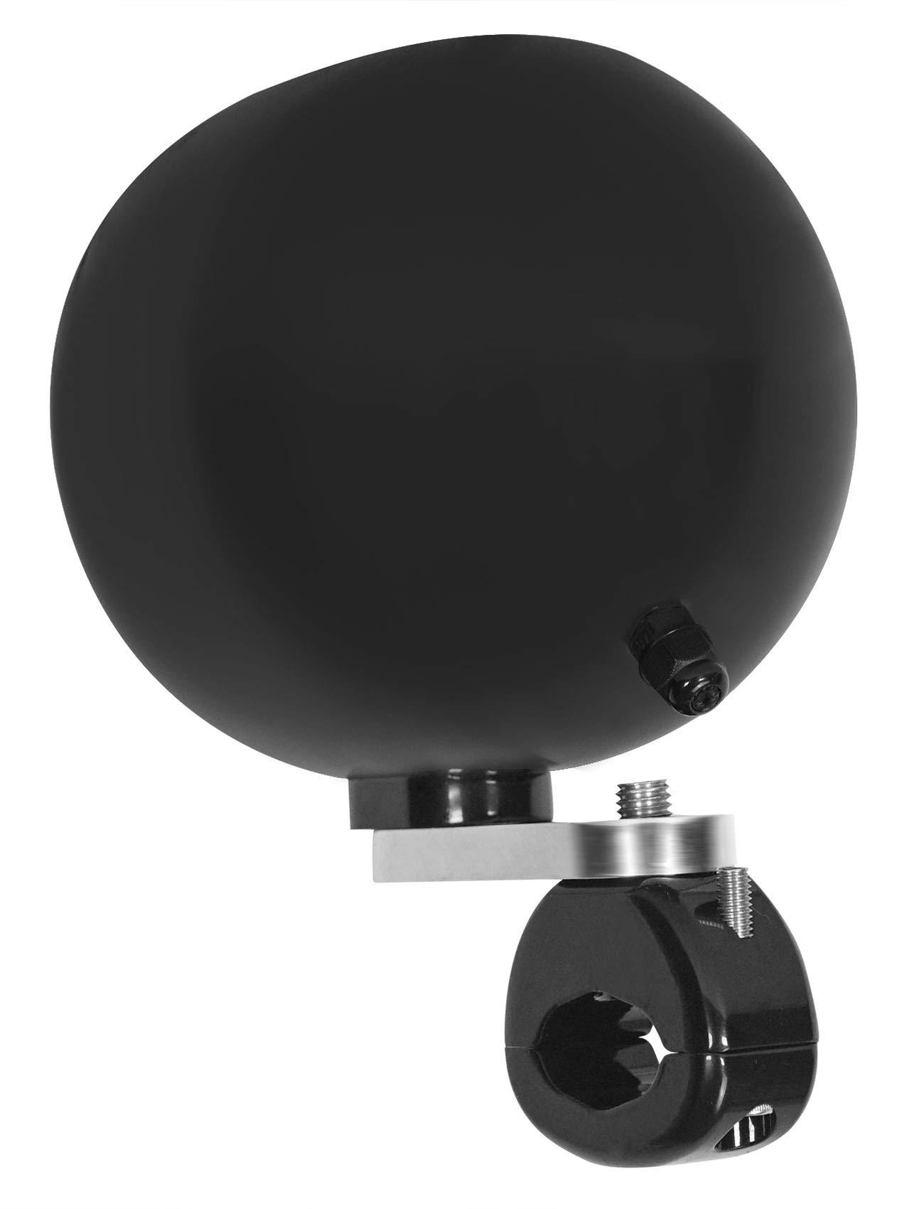 Rockville (2) RockvilIe MAC40B 4" Black Swivel Aluminum Motorcycle Handlebar Speaker Pods