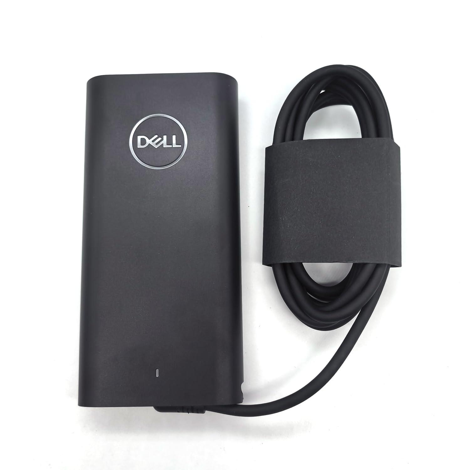 Dell Dell Laptop Charger GAN 130W USB C Type C AC Adapter,Alienware X14 X14 R2, Inspiron 16 Plus 7620 7630, Precision 3470 3480 3570 3571 3580 3581 5470 5480 5570 AC Charger, Balck, HA130PM170