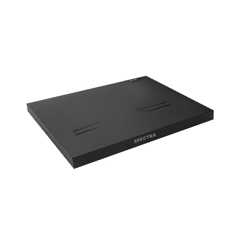 Spectra Projection Spectra Projection Slider Tray for Ultra Short Throw Laser Projectors | Easy to Adjust UST Projector Sliding Tray For Optimal Image Size | Works With Any TV Cabinet | Black Matte Finish