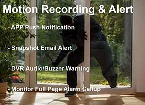 101 AV Inc 101AV 8CH NVR/Network Video Recorder Support up to 8 x 4MP IP Cameras, HDMI/VGA Video Out, Remote Access Anytime Anywhere via Phone/PAD/PC APPs, with 1TB HDD (No PoE & WiFi)