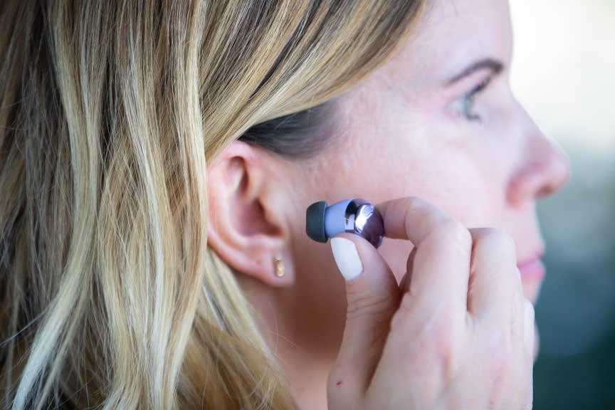 Comply Comply Memory Foam Replacement Earbud Tips for Samsung Galaxy Buds Pro | Ultimate Comfort, Secure Fit, Superior Noise Isolation | Black (S/M/L) (3 Pairs)