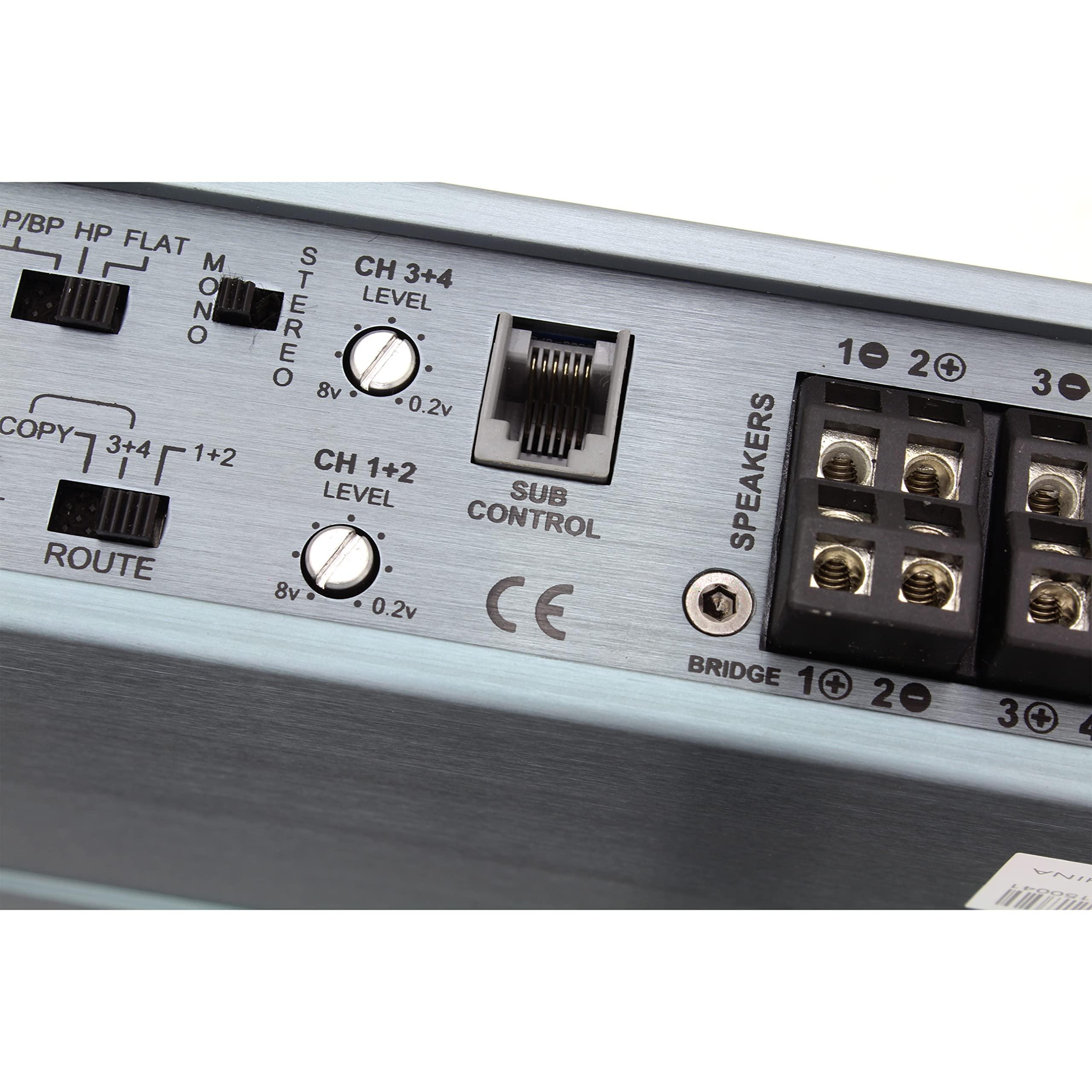 DirectNine Basics Focal FDP-4.600v2 4-Channel Full Range Class D Component Speakers Amplifier