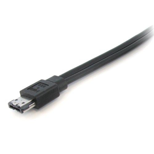 StarTech StarTech.com eSATA and USB A to Power eSATA Cable - Power Over eSATA cable - eSATAp (M) to USB, eSATA (M) - 3 ft - ESATAUSBMM3,Black