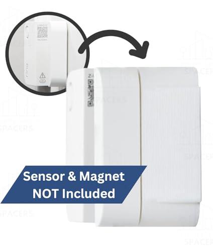 Security Sensor Spacers 2 Pack Sensor Riser for Ring Alarm Contact Sensor Entry Alarm System Self-Adhesive DIY Window & Door Security System Accessories (1-inch)