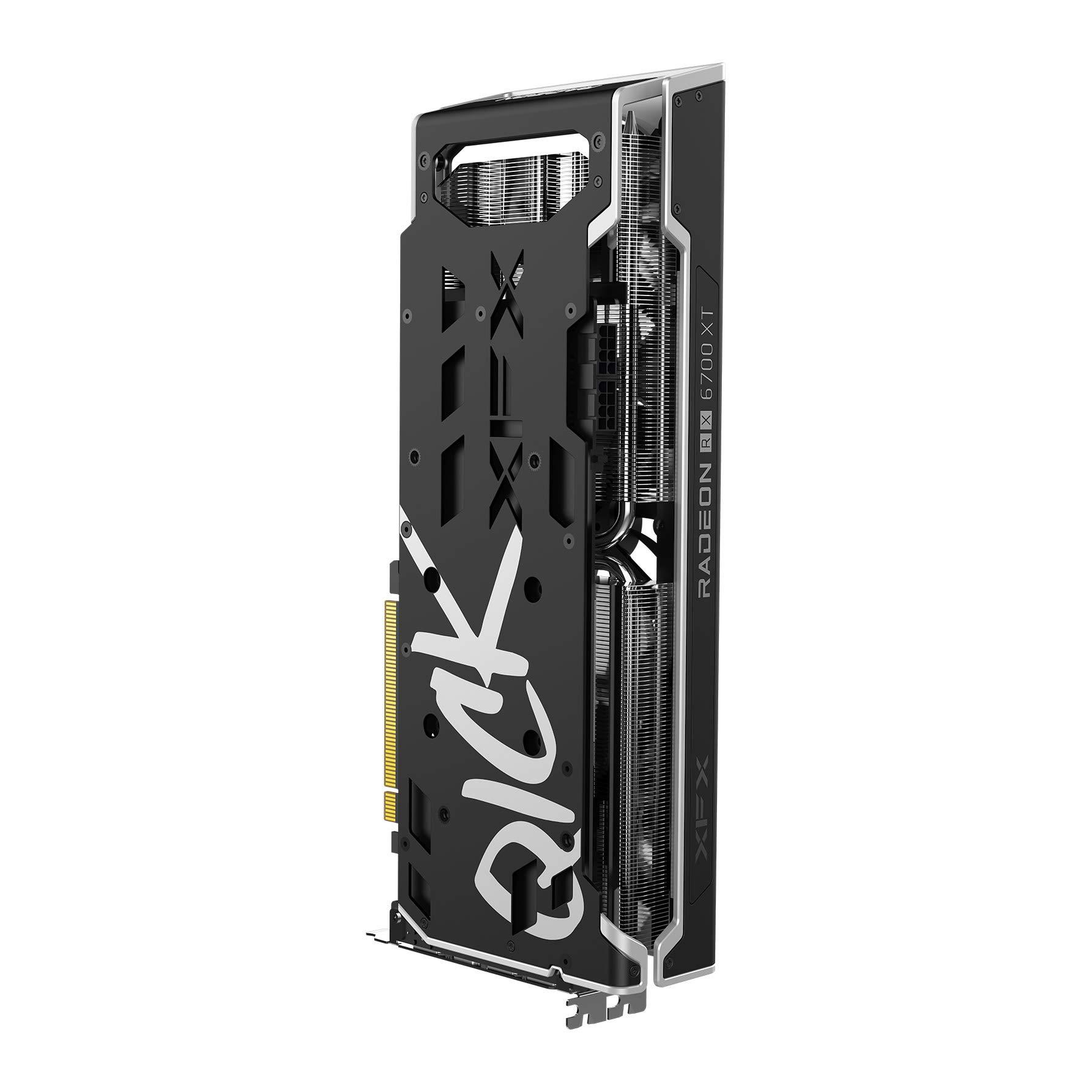XFX XFX Speedster QICK319 AMD Radeon RX 6700 XT CORE Gaming Graphics Card with 12GB GDDR6 HDMI 3xDP, AMD RDNA 2 RX-67XTYLUDP