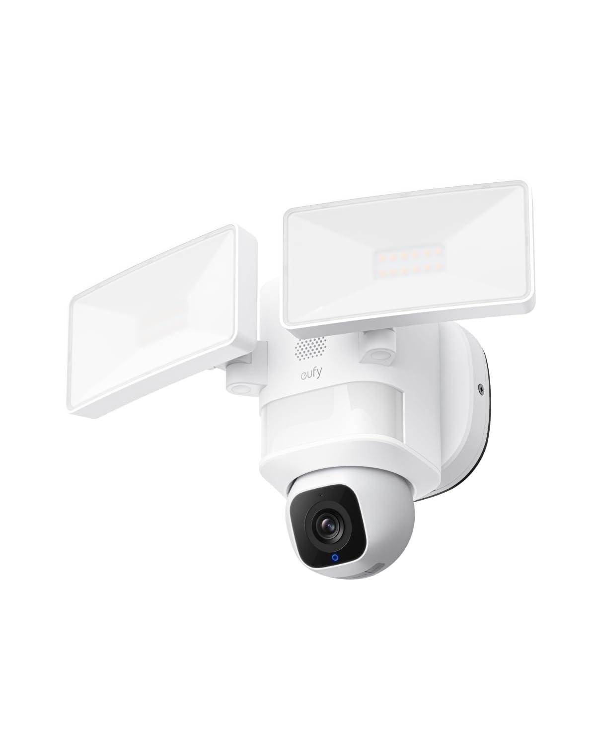 eufy Security eufy Security S380 HomeBase (HomeBase 3),eufy Edge Security Center + Floodlight Camera E30, Security Camera Outdoor, 360 Pan and Tilt, 2K Video