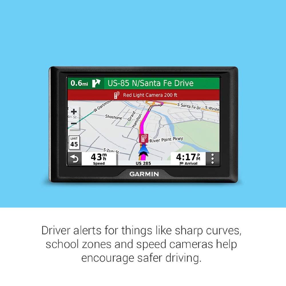 Garmin Garmin Drive 52 & Traffic: GPS Navigator with 5 Display Features Easy-to-Read menus and maps, Traffic alerts, Plus Information to enrich Road Trips (Renewed)