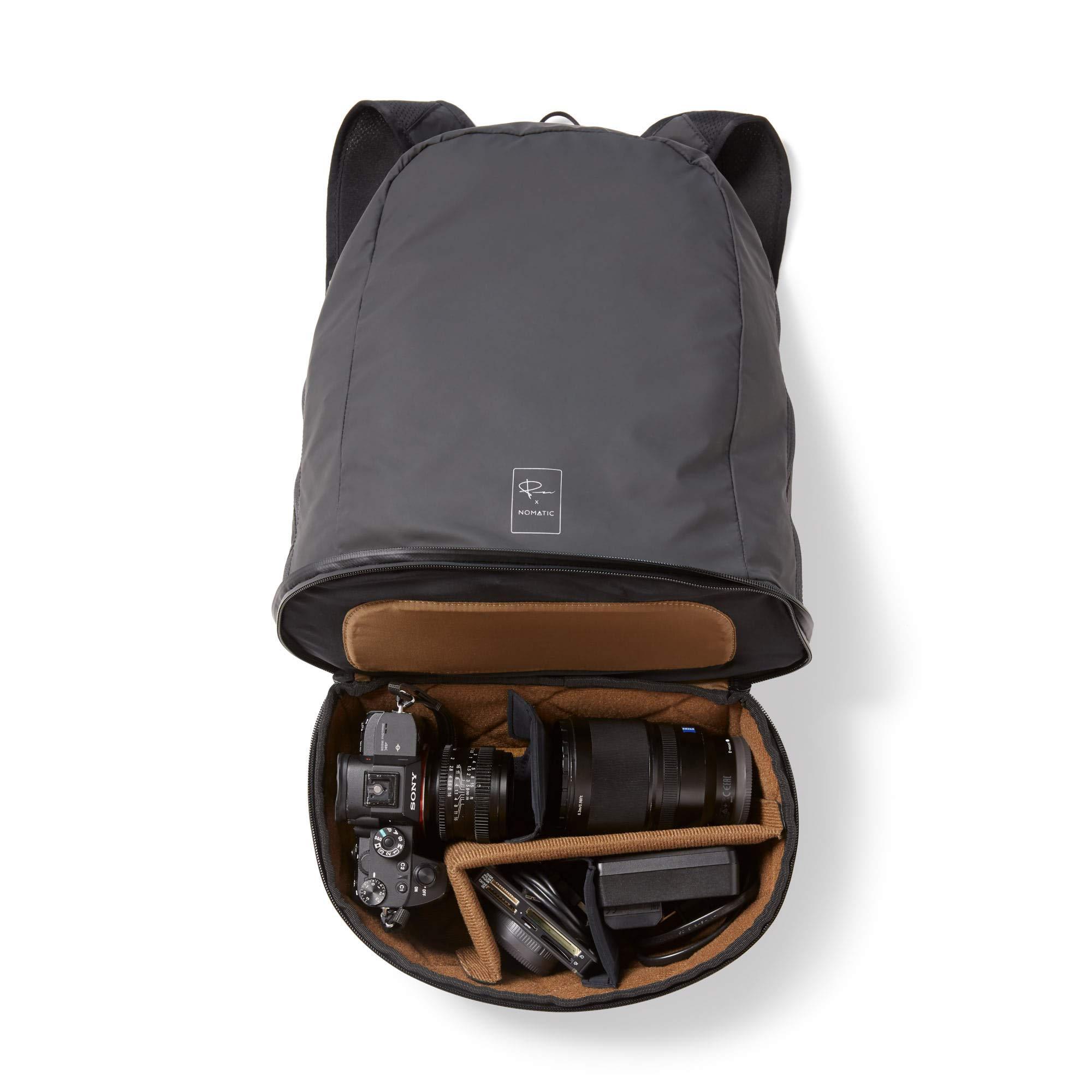 NOMATIC NOMATIC McKinnon Camera Cube - Travel Camera Pack by Peter McKinnon for Photographers, DSLR Camera Backpack for Men and Women