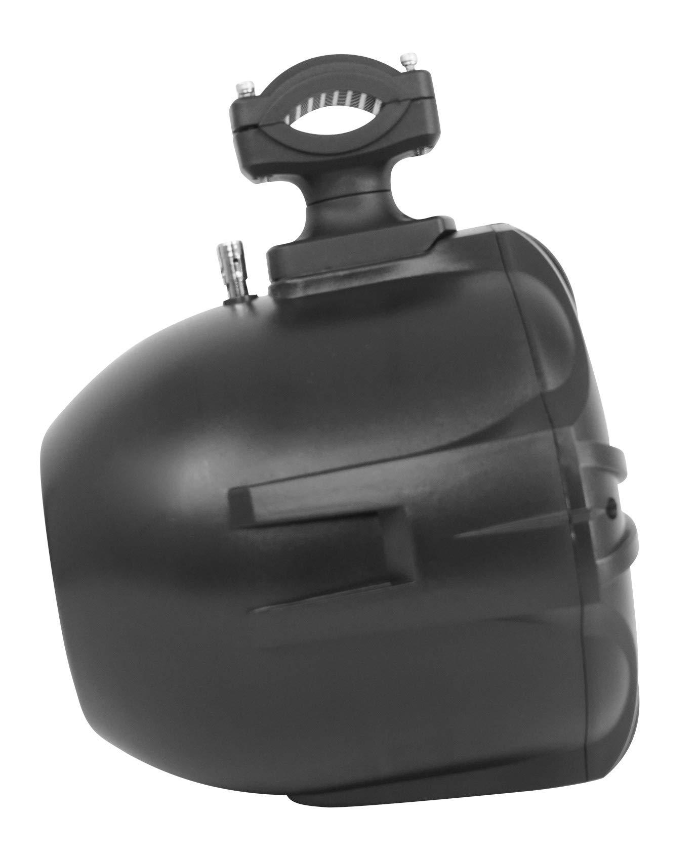 Rockville Rockville (4) RWB90B Black 8" 300w Marine Wakeboard 360 Swivel Tower Speakers