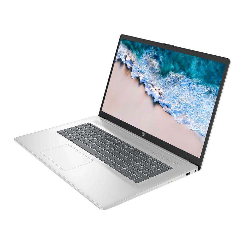 HP HP Business Laptop Computer, 17.3" FHD IPS LED Laptop 32GB RAM 1TB SSD, AMD Ryzen 5 7430U, Windows 11 Pro Laptop with Microsoft Office Lifetime License, Numeric Keypad, SageNova Earphones, Silver