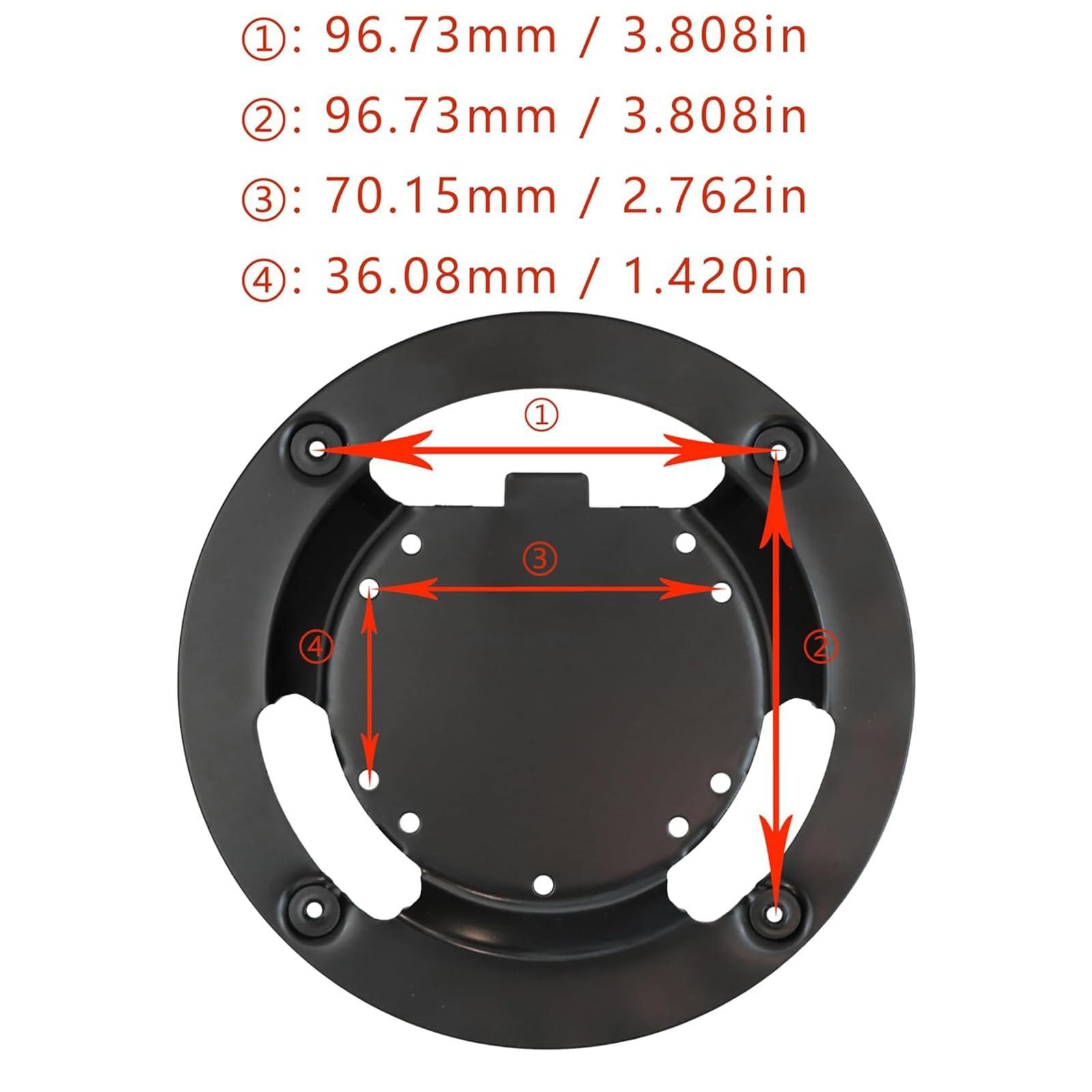 Tjyuze BN96-42913A/BN61-14898A Wall Mount Adapter Bracket Compatible with Samsung Odyssey G6 VESA G7 27\" 28\" 32\" 49\" LC27G75T S28BG702EC LC32G75T C49HG90D C49J890D S49A950UIC C49RG90SSN