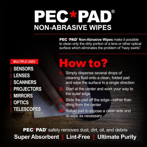 Photographic Solutions Photographic Solutions PEC-PAD Lint Free Non-Abrasive Photo Wipes 9 x 9 (23 X 23cm) 25-Sheets