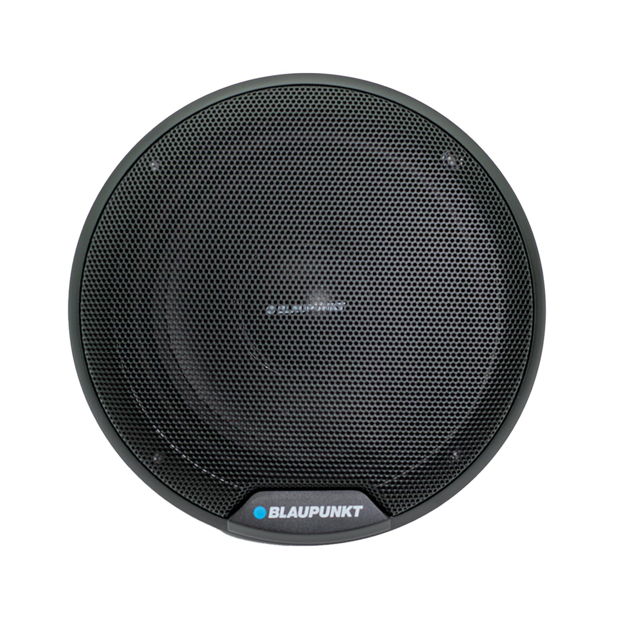 BLAUPUNKT BLAUPUNKT BPS-E650C 6.5\" 120W Component Car Speakers with Silk Dome Tweeters, High-Pass/Low-Pass Crossover, and Sleek Design