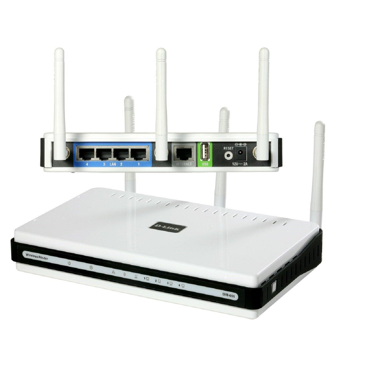 D-Link D-Link DIR-655 N300 Mbps Extreme-N Gigabit Wireless Router (Renewed)