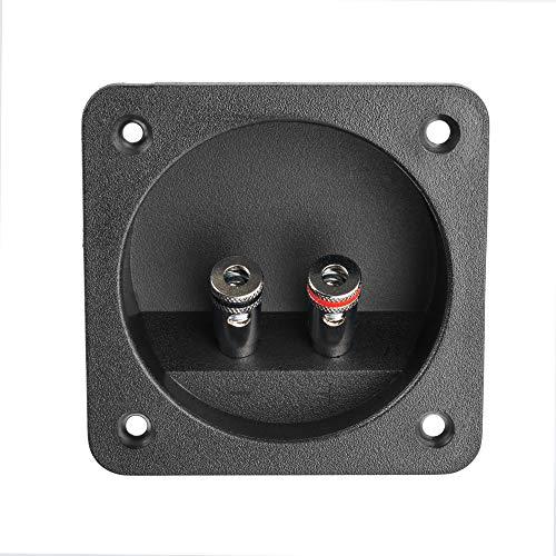 NVX NVX NBTERM2 Square Push Style Outer Design Terminal Cups with Chrome-Plated Contacts