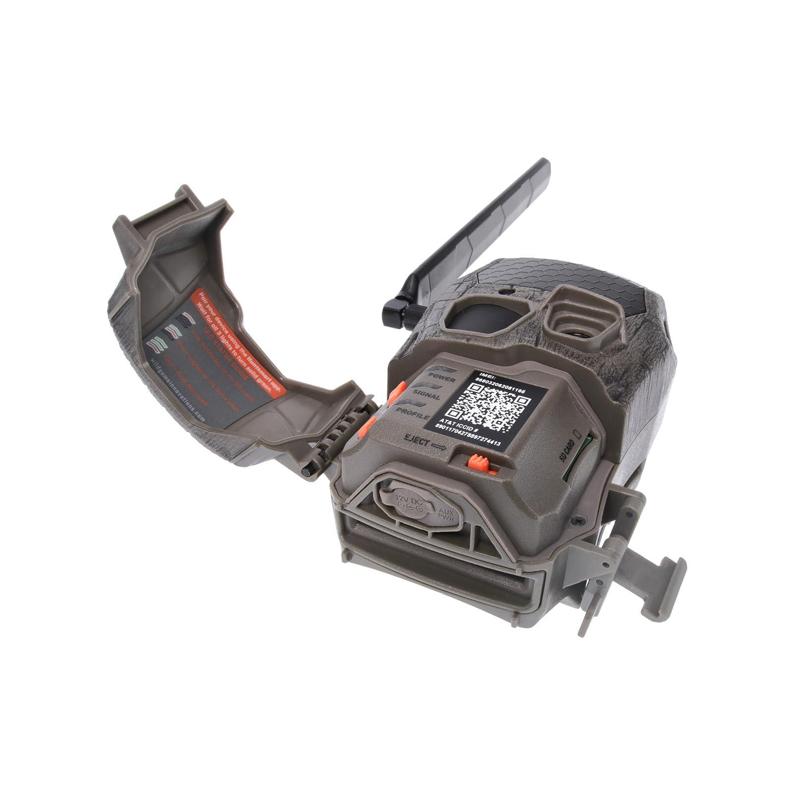 Wildgame Innovations Wildgame Innovations Encounter XT Cellular Trail Camera Compatible with HuntSmart | 26 MP 80 ft Dual Network Photo & Video Game Camera for Hunting and Wildlife Scouting