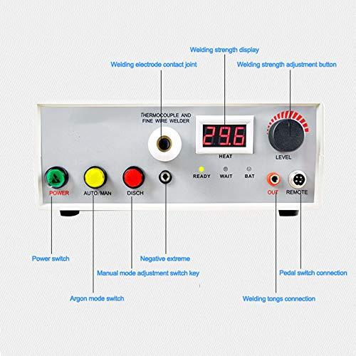 KY KY TL-Weld Thermocouple Spot Welder Rechargeable Thermocouple Wire Welding Machine with Argon Contact Function