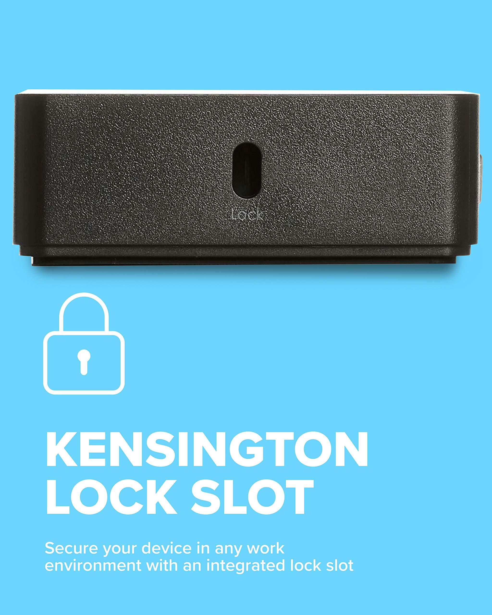 VisionTek VisionTek VT1000 Universal Dual Full HD USB 3.0 Laptop Monitor Docking Station, Displaylink, HDMI, DisplayPort, VGA, RJ45 Ethernet, for MacBook & Windows (901147) (Renewed)