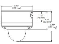 Digital Watchdog Digital Watchdog | DWC-MV421D | 2MP IP Camera, Dome, Day/Night, Outdoor, H.264/MJPEG, 1920 x 1080 Resolution, P-Iris Auto Focus 2.8 to 12 MM Lens, RJ45 Connection