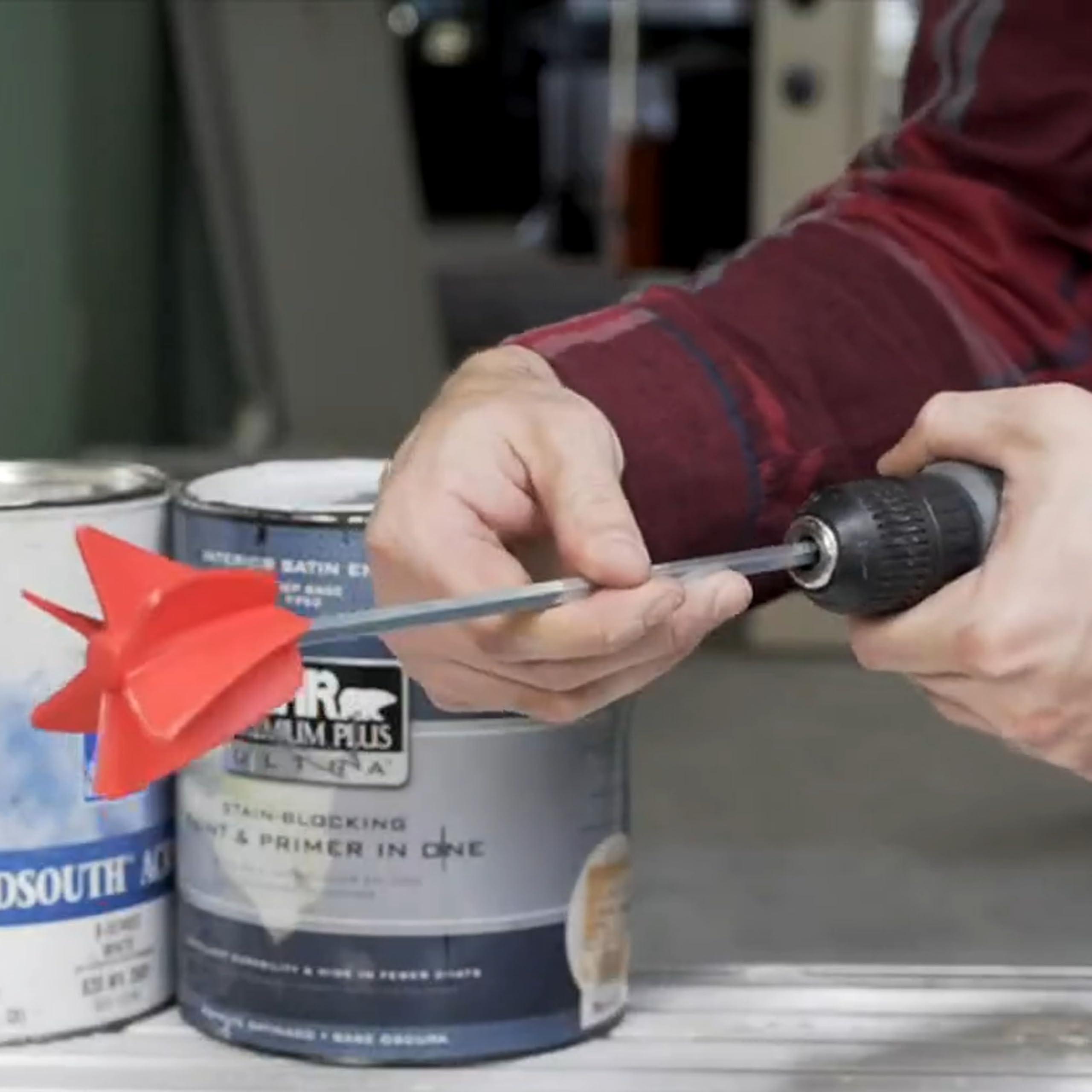 ALLWAY ALLWAY HM1 Original Helix Paint Mixer Drill Attachment for 1-Gallon Containers