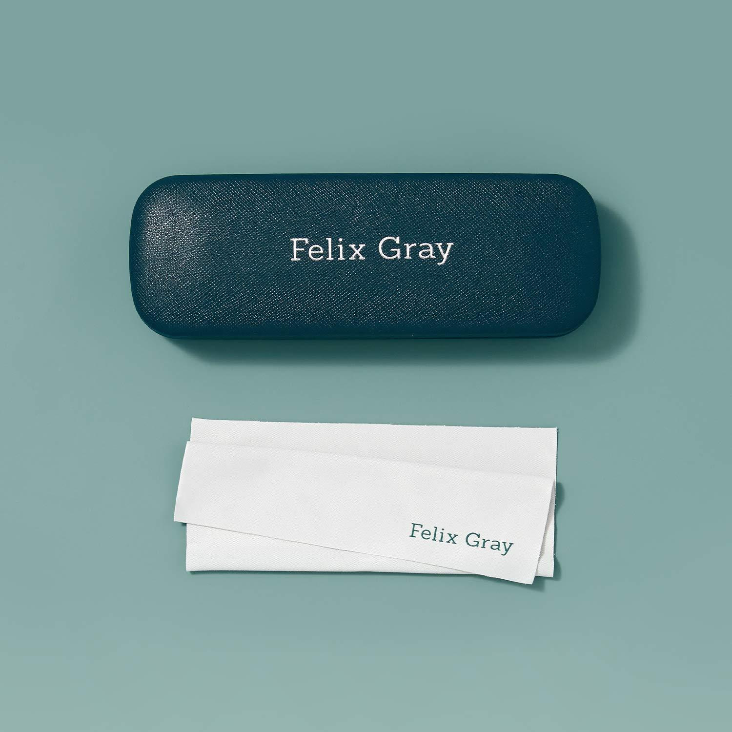 Felix Gray Felix Gray Faraday Blue Light Glasses Black, Blue Light Blocking Glasses, Gaming Glasses, Computer Glasses