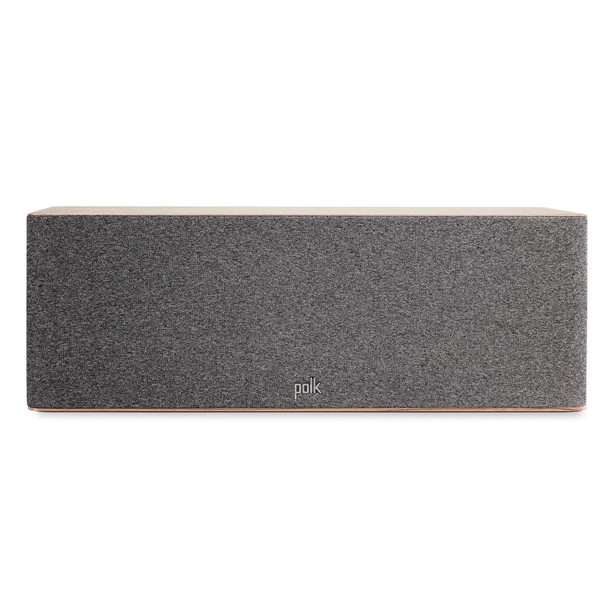 Polk Audio Polk Audio Reserve Series R300 Compact Center Channel Loudspeaker for Dynamic, Detailed Audio, 1\" Pinnacle Ring Tweeter & Dual 5.25\" Turbine Cone Woofers, Hi-Res Certified Wall Mountable Walnut Brown