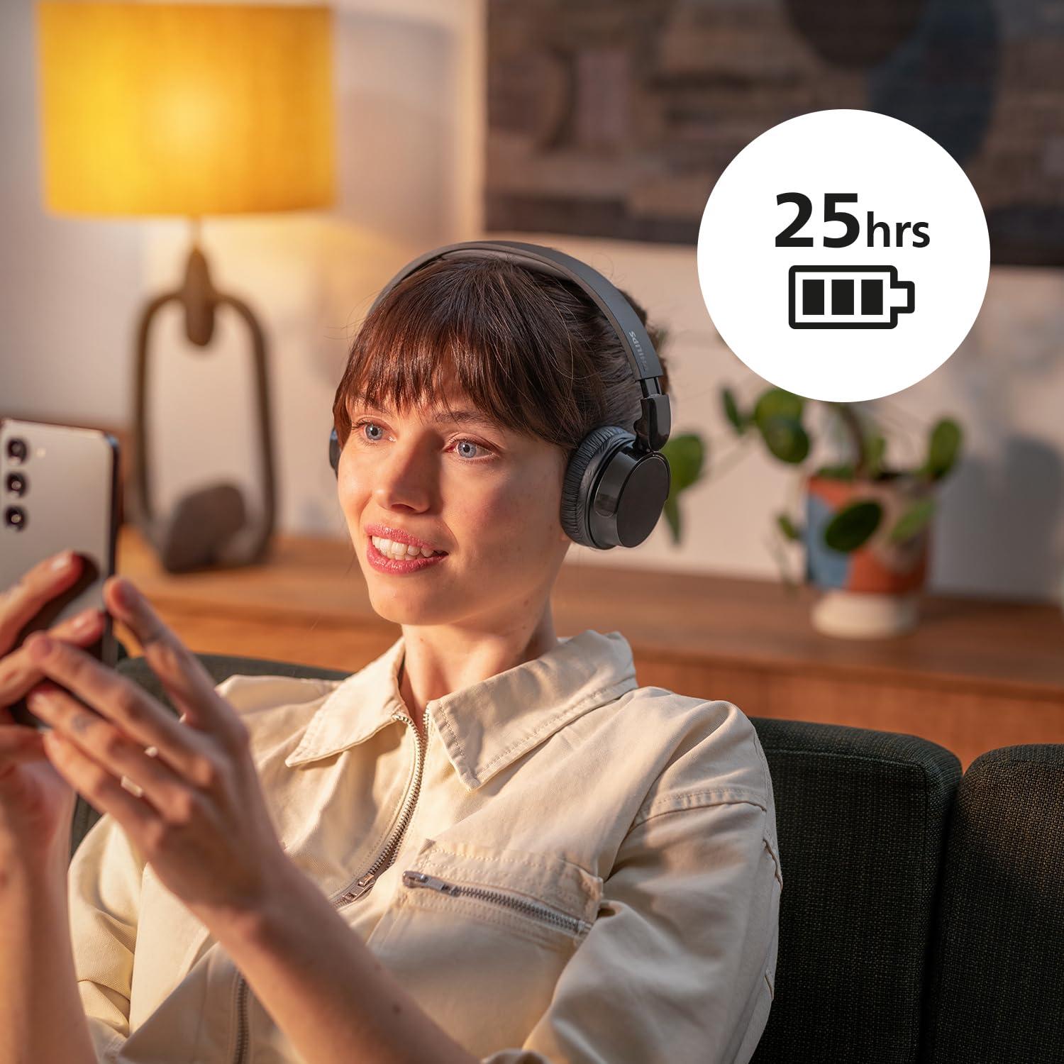 PHILIPS On-ear Wireless Headphones
