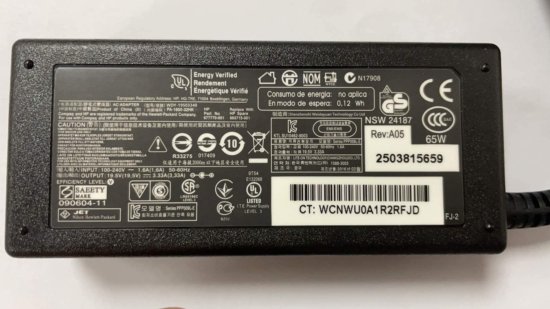 JHZL Original 19V 2.37A 45W Laptop AC Charger PA-1450-26 Power Adapter for Acer AK.045AP.061 ADP-45HE B A13-045N2A KP.0450H.001 3.0mm Power Cord