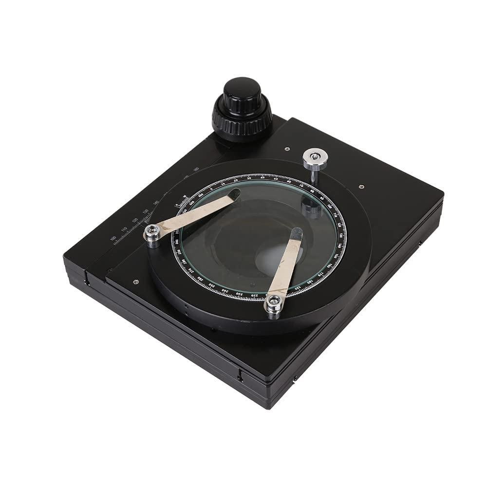 JOEBO Microscope Kit Microscope XY Mobile Platform Stage Mobile Platform 360 Turn Mobile Platform Workbench Fixed Platform Precision Micro-Movable Mobile Platform Microscope Lens Adapters