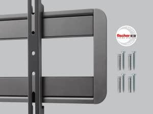 One For All One For All TV Fixed Heavy Large TV Mount, Sizes 42, 47" 50",55",60",65". 70",75", 80", 85",100" Flat, VESA 600, Max 176 lbs, Model WM5610