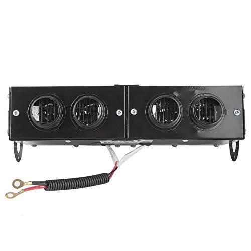 Tbest 12V Utv Heater,Car Defroster Defogger,Car Heater Defogger Auto 4 Hole Heating Fan 12V Defroster Defogger 800W Car Heater Defroster 12V Demister Windsh air heater ptc trucks 12v/24v 12v heater