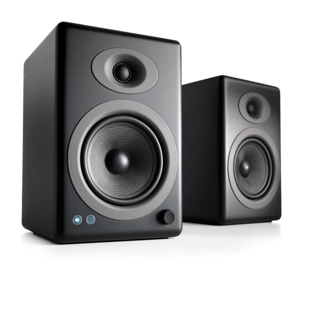 Audioengine Audioengine A5 Black Powered Bookshelf Speakers and S6 Subwoofer with Remote
