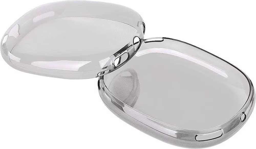 ZERODAMAGE SAHARA CASE SaharaCase Hybrid Flex Cover Case for Apple AirPods Max [Rugged] Headphone Protection Antislip Grip Slim (Transparent Black)