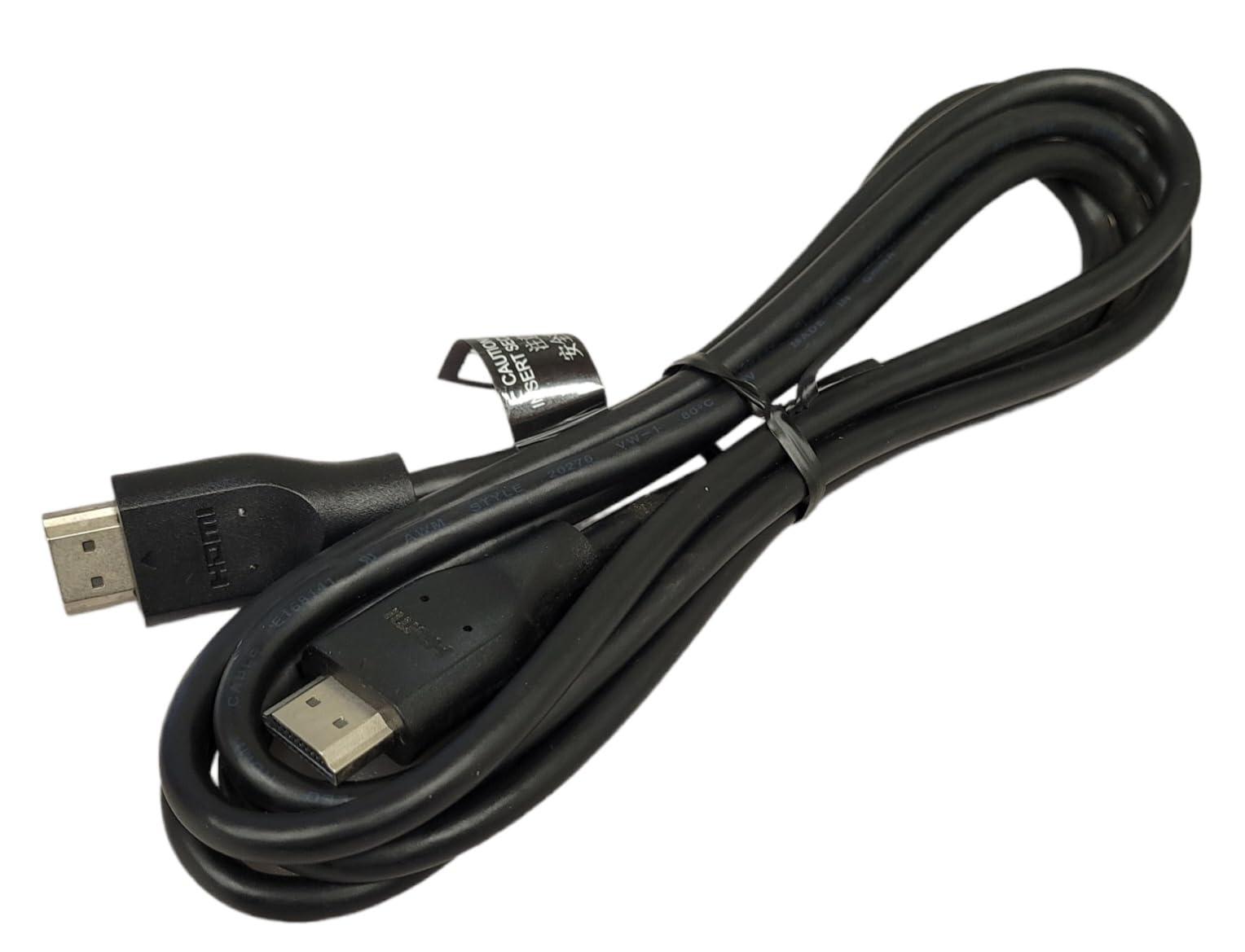 generic generic OEM Part HDMI Cord - 4K Ultra HD HDMI Cable Compatible with Samsung UN55NU7090PXPA, Black