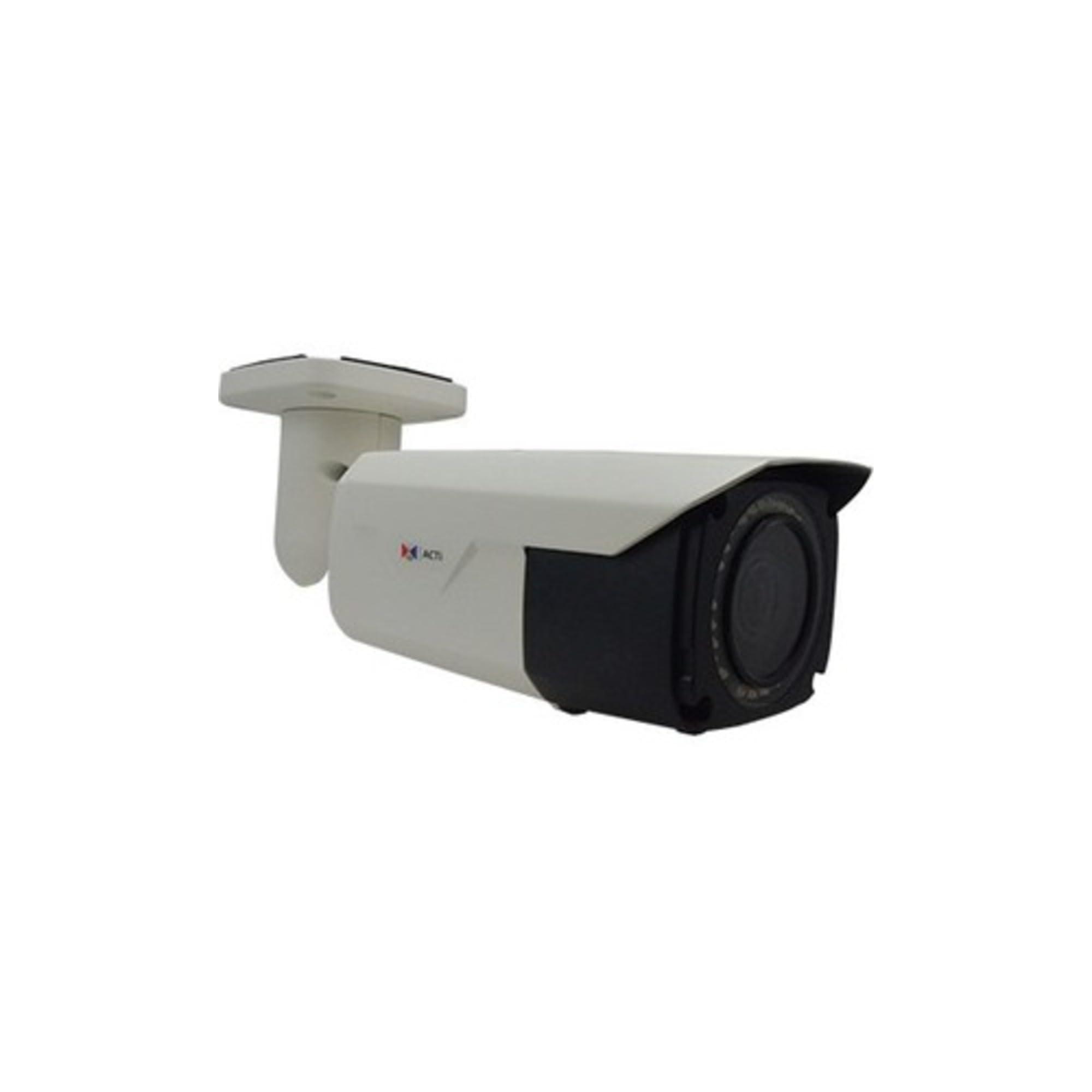 ACTi ACTi A421 8MP Video Analytics Zoom Bullet with D/N, Adaptive IR, Extreme WDR, SLLS, 4.3x Zoom lens, f2.8-12mm/F1.3, H.265/H.264, 4K/30fps, 2D+3D DNR