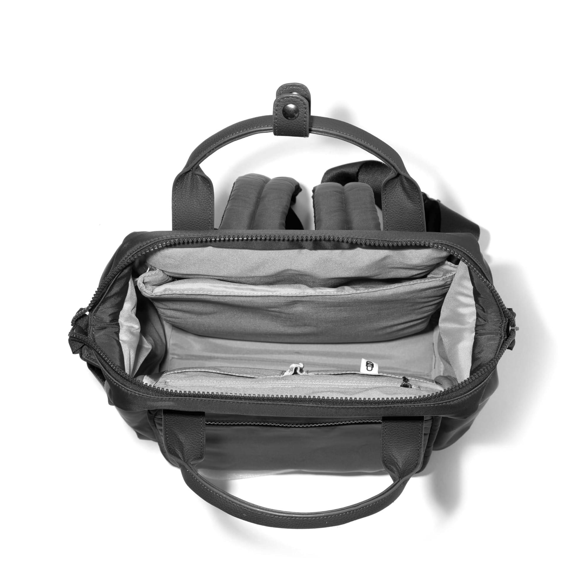 Baggallini Baggallini Chelsea Laptop Backpack, Black Twill