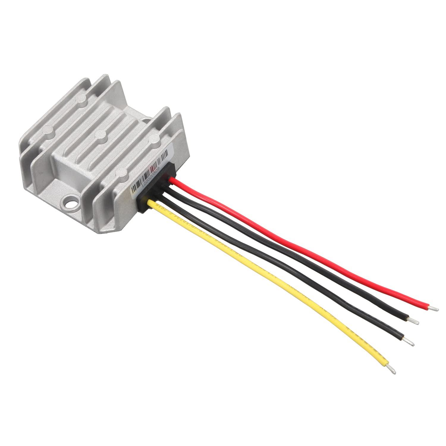 KAABEE DC-DC Converter 12V Step Up to 24V Boost Voltage Transformer (3A 72W)