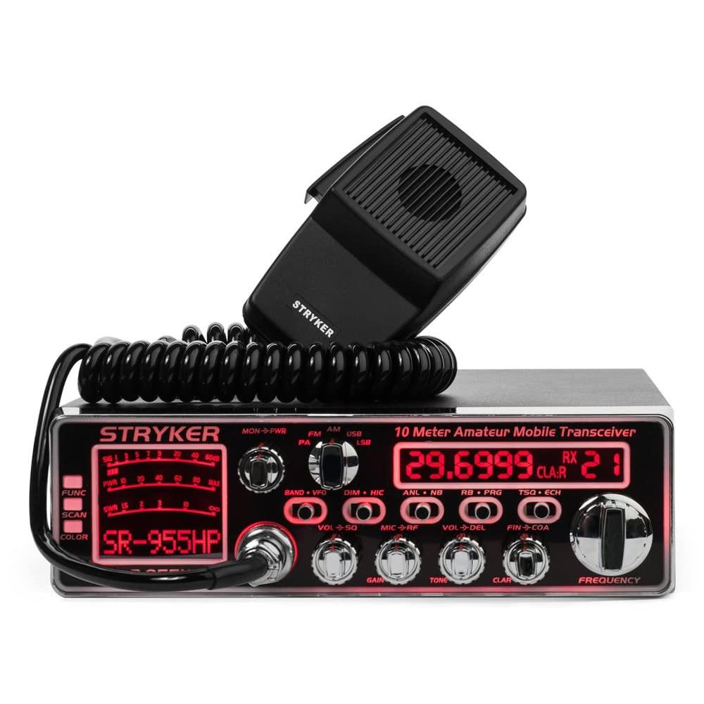 a1Telecom Stryker SR-955HP 10 Meter Single Side Band Radio W/LED Lighting & Clear Audio