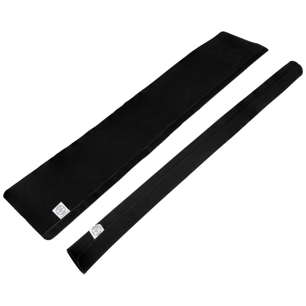 Klein Tools Klein Tools 450-320 Cable Management Sleeve, Cord Management for Home, Office or Job, 1-1/4-Inch Max Diameter, 3-Foot Length, Black, 2-Pack